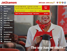 Tablet Screenshot of jet2careers.com